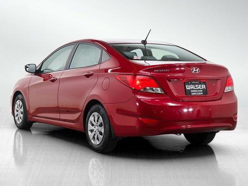 Red 2015 Hyundai Accent GLS