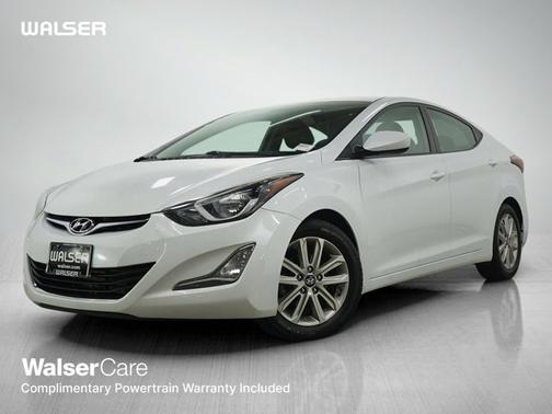 Quartz White Pearl 2015 Hyundai ELANTRA SE