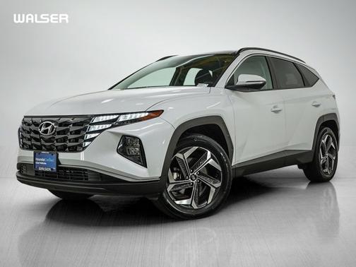 White 2022 Hyundai TUCSON Hybrid SEL Convenience