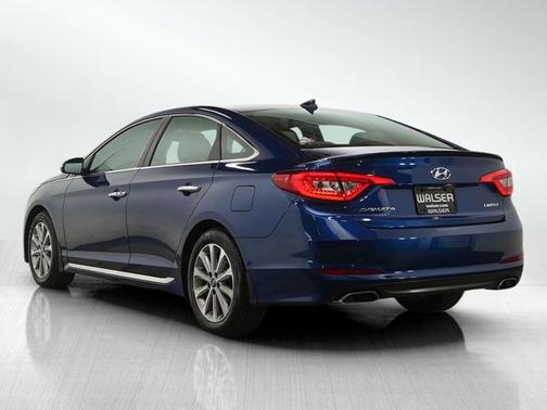 Lakeside Blue 2017 Hyundai SONATA Limited