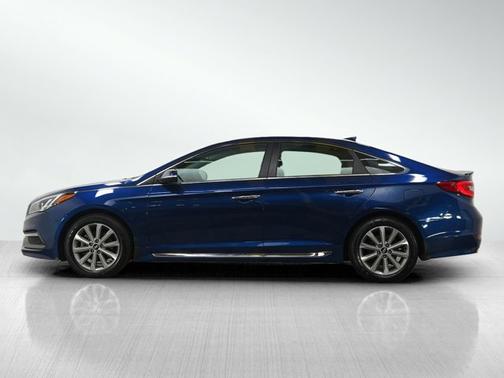 Lakeside Blue 2017 Hyundai SONATA Limited
