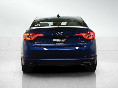 Lakeside Blue 2017 Hyundai SONATA Limited
