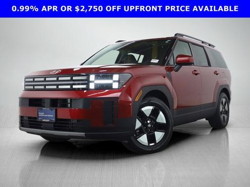 Ultimate Red 2026 Hyundai SANTA FE HEV SEL