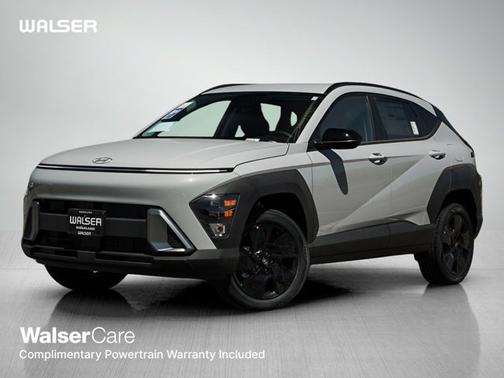 Cyber Gray Metallic 2026 Hyundai KONA SEL Sport