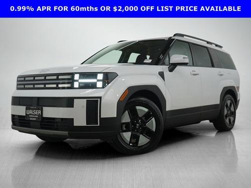 Serenity White Pearl 2026 Hyundai SANTA FE HEV SEL