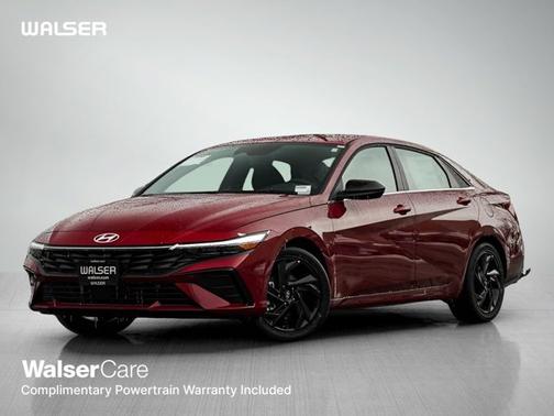 Ultimate Red 2026 Hyundai ELANTRA SEL Sport Premium