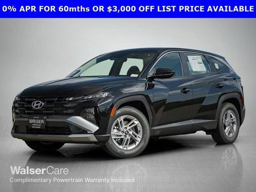 Phantom Black 2026 Hyundai TUCSON SE