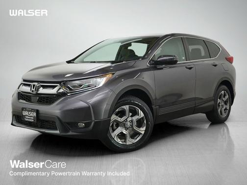 Gray 2018 Honda CR-V EX