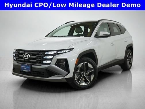 Creamy White Pearl 2025 Hyundai TUCSON Hybrid SEL Convenience