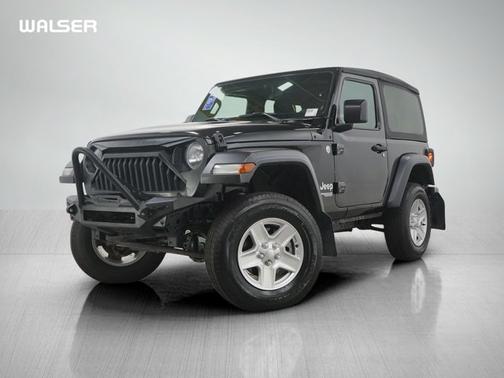 Black 2019 Jeep Wrangler Sport