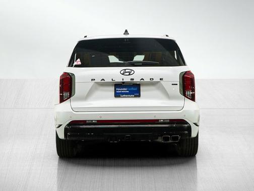 Hyper White 2025 Hyundai PALISADE Calligraphy Night Edition