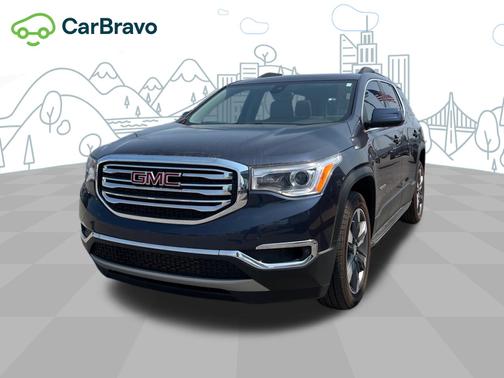 Blue Steel Metallic 2018 GMC Acadia SLT