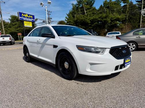 White 2017 Ford Sedan Police Interceptor Base