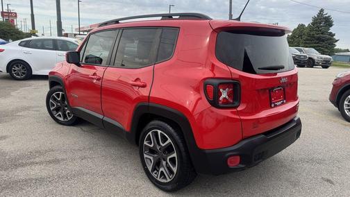 Red 2015 Jeep Renegade Latitude