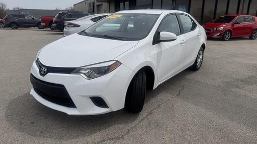 White 2016 Toyota Corolla L