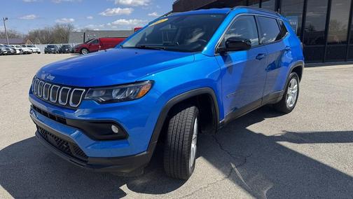 Blue 2022 Jeep Compass Latitude