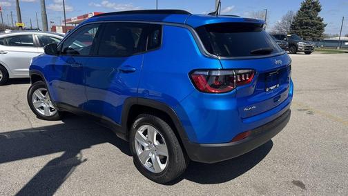 Blue 2022 Jeep Compass Latitude