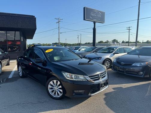 Black 2013 Honda Accord EX-L