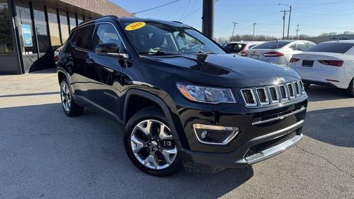 Black 2019 Jeep Compass Limited