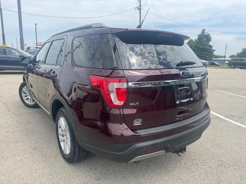Red 2019 Ford Explorer XLT