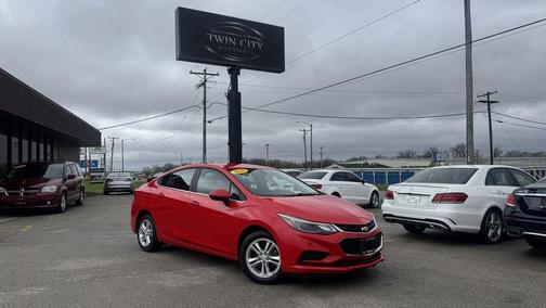 Red 2016 Chevrolet Cruze LT Automatic