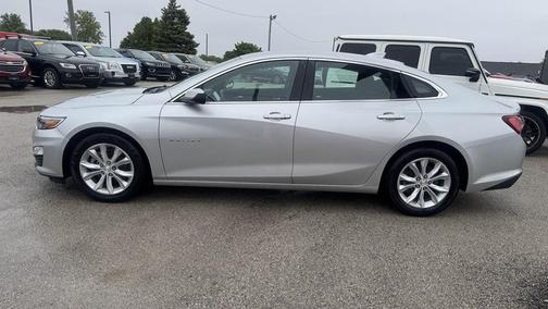 Silver 2021 Chevrolet Malibu LT