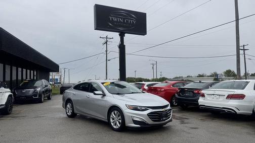 Silver 2021 Chevrolet Malibu LT