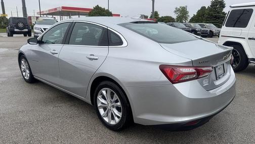 Silver 2021 Chevrolet Malibu LT