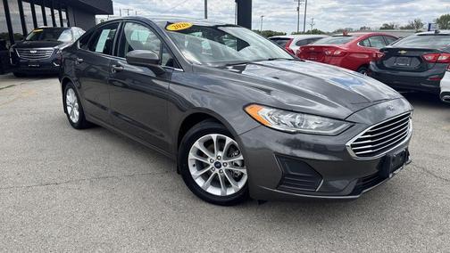 Gray 2020 Ford Fusion SE