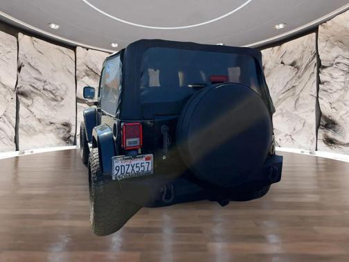 Green 2012 Jeep Wrangler Sport
