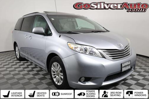Silver Sky Metallic 2011 Toyota Sienna XLE
