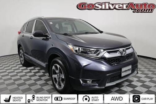 Modern Steel Metallic 2019 Honda CR-V EX
