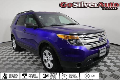 Deep Impact Blue Metallic 2013 Ford Explorer Base