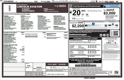 2023 Lincoln Aviator Reserve AWD