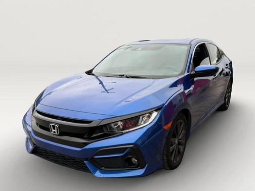 Blue 2020 Honda Civic EX-L