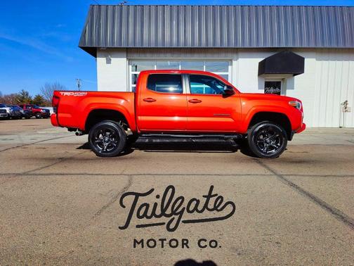 Orange 2016 Toyota Tacoma TRD Sport Truck
