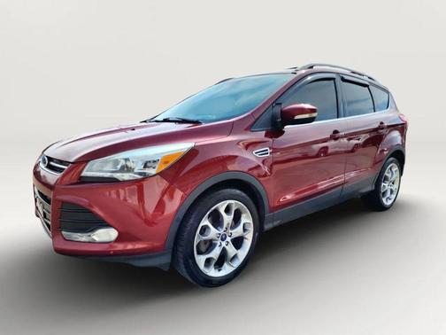 Red 2016 Ford Escape Titanium