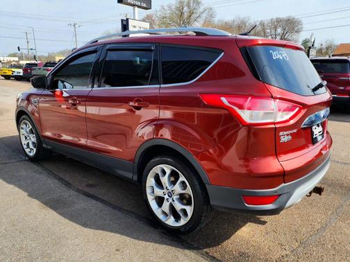 Red 2016 Ford Escape Titanium
