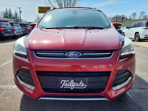 Red 2016 Ford Escape Titanium