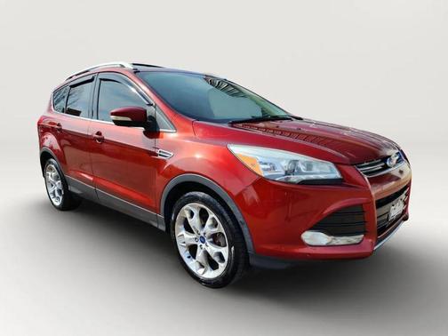 Red 2016 Ford Escape Titanium