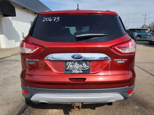 Red 2016 Ford Escape Titanium