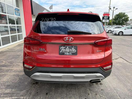 Orange 2019 Hyundai SANTA FE Limited 2.0T