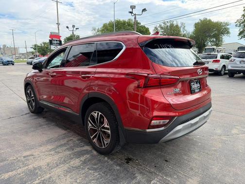 Orange 2019 Hyundai SANTA FE Limited 2.0T