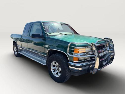 Green 1997 Chevrolet 1500 Short Bed