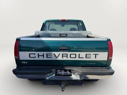 Green 1997 Chevrolet 1500 Short Bed