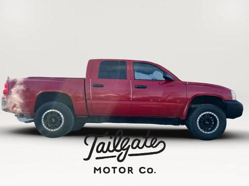Red 2006 Dodge Dakota ST Quad Cab