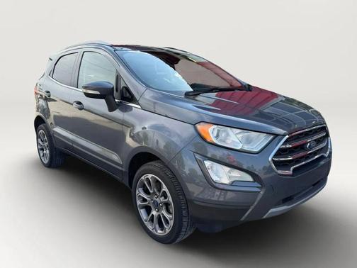 Gray 2018 Ford EcoSport Titanium Sport Utility 4D