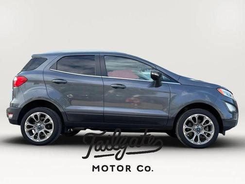 Gray 2018 Ford EcoSport Titanium Sport Utility 4D