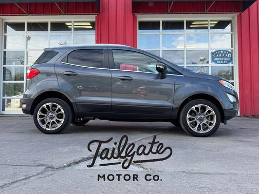 Gray 2018 Ford EcoSport Titanium Sport Utility 4D