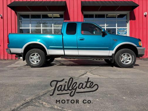 Blue 1998 Ford F-150 Short Bed